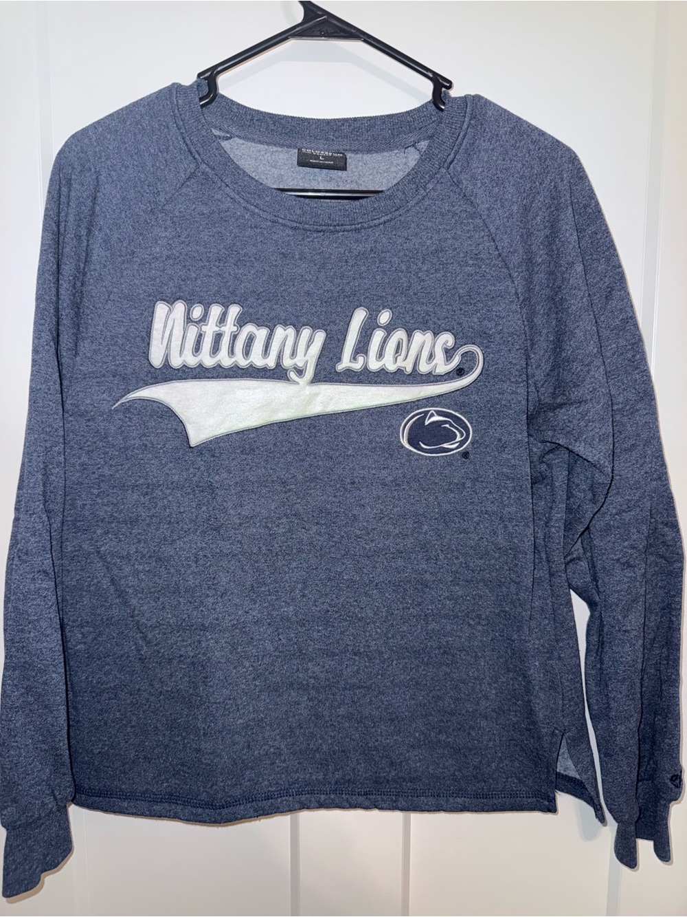 Colosseum Navy Blue Nittany Lions Sweatshirt